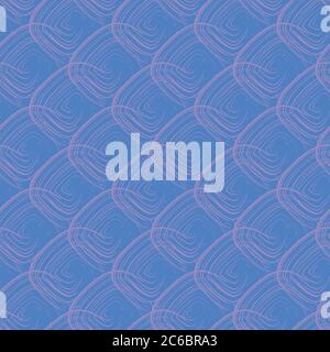 abstract pink and blue seamless vector pattern Stock Vector
