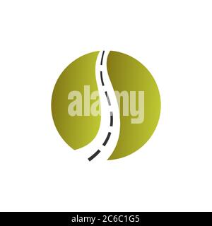 street vector design template illustration Stock Vector
