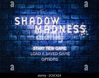 Jeu PS1 Shadow Madness - Version NTSC-USA Complète - RPG - Très Bon état