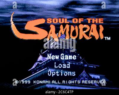 soul of the samurai ps1