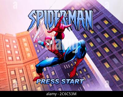 Spider-Man - Sony Playstation 1 PS1 PSX - Editorial use only Stock Photo -  Alamy