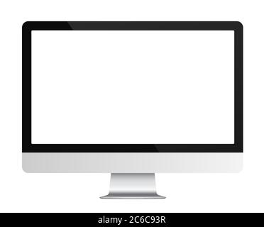 Computer monitor screen Stock Vector Image & Art - Alamy