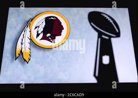 Washington redskins flag hi-res stock photography and images - Alamy