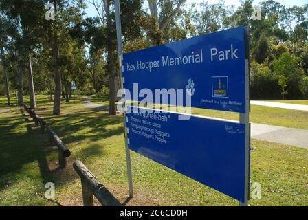 Kev Hooper Memorial Park, Inala, Brisbane, Queensland, Australia. Stock Photo