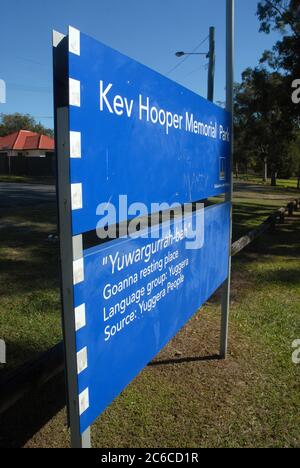 Kev Hooper Memorial Park, Inala, Brisbane, Queensland, Australia. Stock Photo