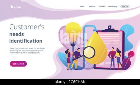 Product testing concept landing page Stock Vector Image & Art - Alamy