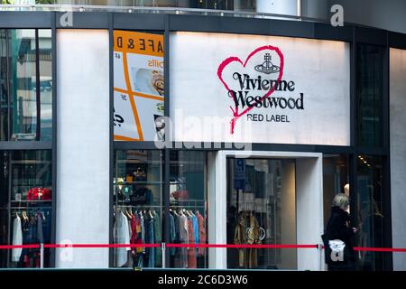 Vivienne Westwood Red Label shop in Harajuku. Tokyo, Japan