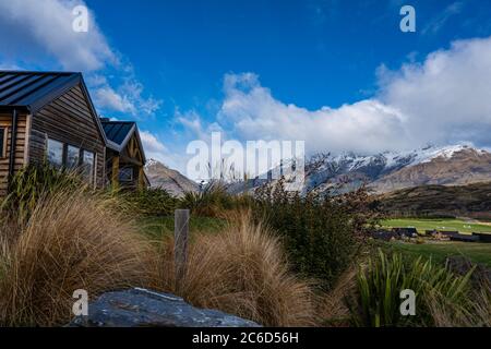 Scenic shot of New Zealand farmland