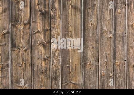 Natural brown barn wood wall. Wall texture background pattern. Stock Photo