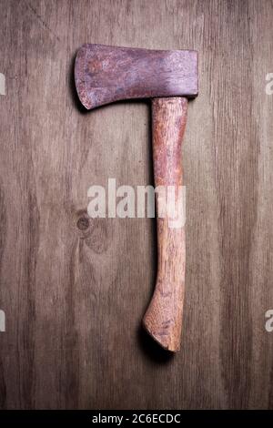 Old axe Stock Photo