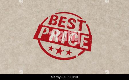 Best price stamp icons in few color versions. Promotion, sale, cyber monday, black friday, shop, business, discount and shopping concept. Stock Photo
