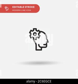 Develop Simple vector icon. Illustration symbol design template for web mobile UI element. Perfect color modern pictogram on editable stroke. Develop Stock Vector