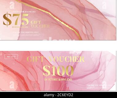 Rose gold gradient background for wide web header, banner design ...