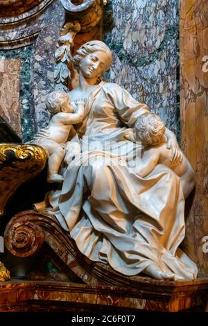 Italy, Lazio, Rome, Trastevere, Chiesa di San Francesco a Ripa Stock Photo