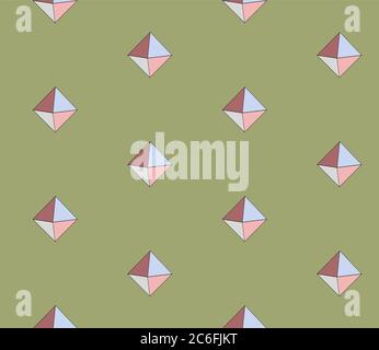 Summer. Colors. Pattern without seams. Stock Vector