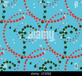Bright colors of seamless pattern. Stock Vector
