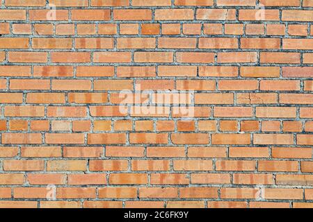 a vintage old dirty brick wall background backdrop Stock Photo