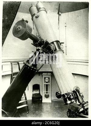 Refractor at Pulkovo Observatory Stock Photo - Alamy