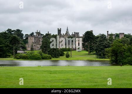 Alton, UK. 9th July 2020. Alton Towers Theme Park Resort Reopens to the public after closing due to the global Covid-19 pandemic. Credit Jason Chillmaid/Alamy Live News Stock Photo