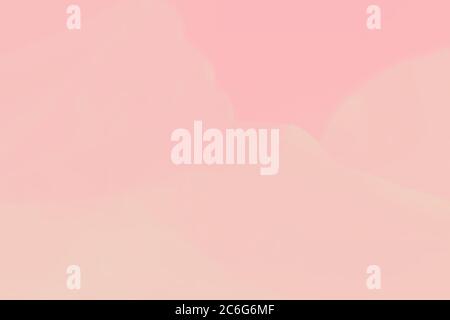 Pale pink gradient background, watercolor abstract blurred background Stock Photo