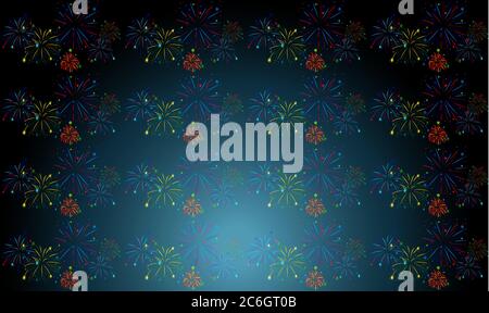 digital textile design of crackers on abstract backgrounds Stock Vector