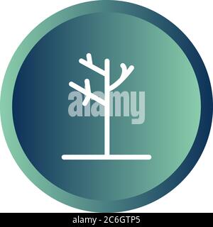 Unique Autumn Vector Glyph Icon Stock Vector