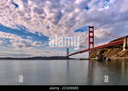 Golden Gate Bridge, San Francisco CA USA Stock Photo