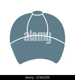 Unique Cap Vector Glyph Icon Stock Vector