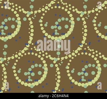 Bright colors of seamless pattern. Stock Vector