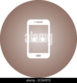 Unique Favorites Vector Glyph Icon Stock Vector