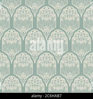 Seamless turkish colorful pattern. Endless pattern can be used for ceramic tile, wallpaper, linoleum, web page background Stock Vector
