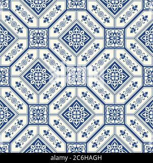 Colorful ethnic patterned background. Arabesque vector ornament Stock Vector