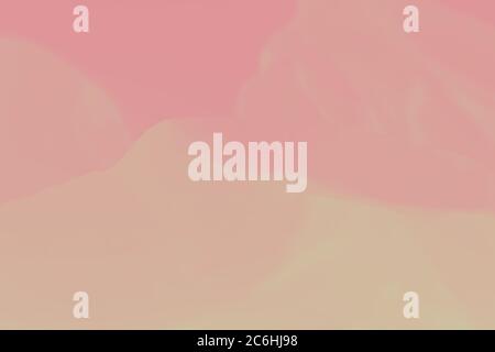 Pale pink and and beige watercolor gradient background Stock Photo