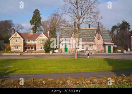 Lady Waterford Hall, Ford Village, Northumberland,  England Stock Photo