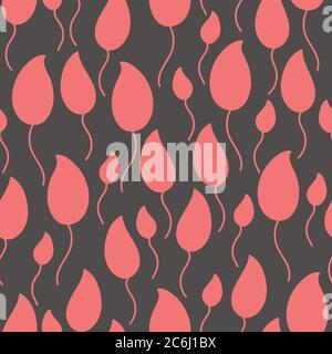 Floral vector seamless pattern design for wallpapers, textiles, wrapping papers, home decor, fashion, tiles, surface etc. Stock Vector