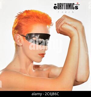 Eurythmics - original vinyl album cover - Touch - 1983 Stock Photo