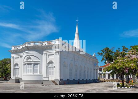 St. George's Anglican Church, Farquhar Street, Colonial district, George Town, Penang, Malaysia Stock Photo