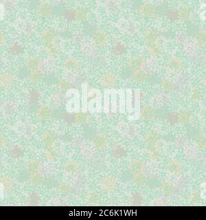 dandelion meadow texture seamless vector pattern Stock Vector