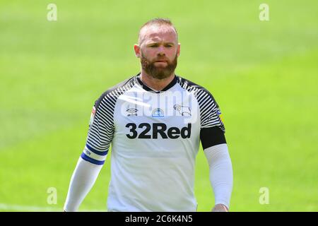 Wayne Rooney (32) of Derby County Stock Photo - Alamy