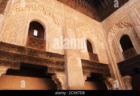 medersa, Medersa Bou Inania, Fez, Morocco Stock Photo