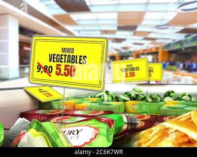 Reduced-price food sales