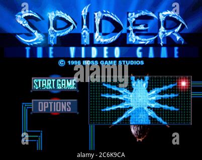 playstation 1 spider game