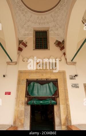 Little Hagia Sophia  is a former Eastern Orthodox church dedicated to Saints Sergius and Bacchus in Constantinople, converted into a mosque during the Stock Photo