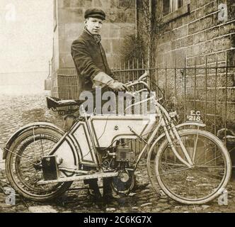 Rover Imperial motorbike Stock Photo - Alamy