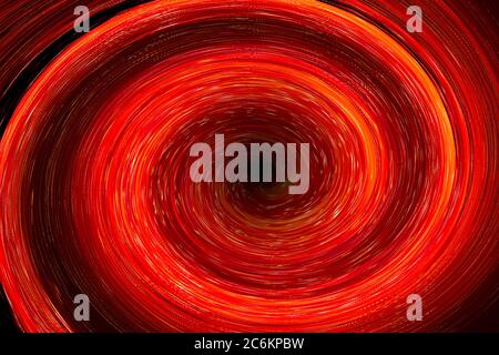 Wormhole, conceptual illustration. Stock Photo