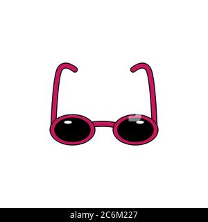 eyeglasses vector graphic design illustration Stock Vector
