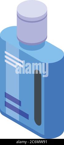 Sanitary antiseptic icon, isometric style Stock Vector