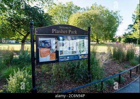 Plashet Park, East Ham, London Stock Photo