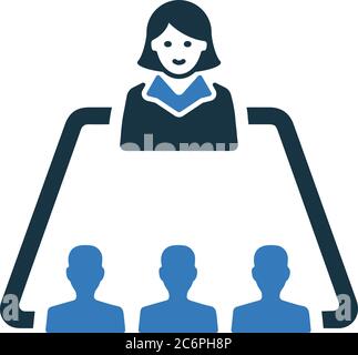 Hierarchy icon, vector graphics for various use. Stock Vector