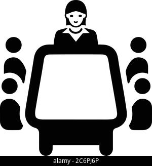 Business board meeting icon. Beautiful, meticulously designed icon. Well organized and editable Vector for any uses.